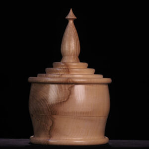 Darshan, biscottiera in legno artigianale