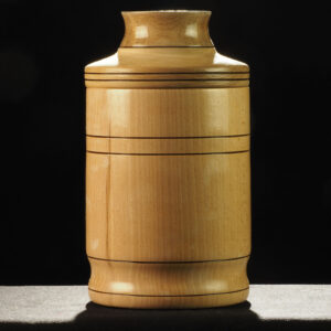 Biscottiera in legno artigianale di Davide Pirovano - Artigianato Consapevole