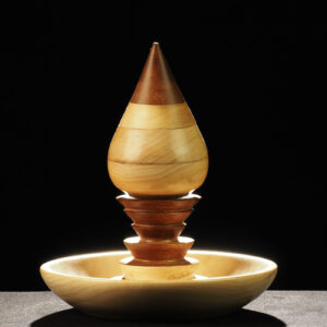 Portagioie in legno artigianale di Davide Pirovano - Artigianato Consapevole